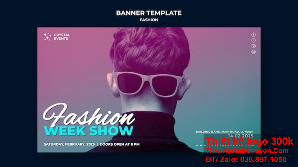 Cửa hàng mắt kính của bạn sẽ nổi bật với thiết kế banner website độc đáo. Thiết kế banner website ảnh bìa cửa hàng mắt kính giúp cửa hàng tạo dựng hình ảnh chuyên nghiệp.