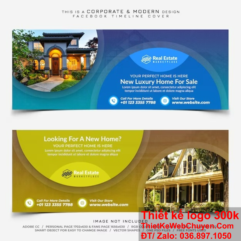 Banner website ảnh bìa Facebook nhà sàn cần chú trọng vào việc sử dụng màu sắc tươi sáng và thu hút. Thiết kế banner website ảnh bìa Facebook nhà sàn giúp khách hàng dễ dàng nhận diện và nhớ đến dịch vụ.