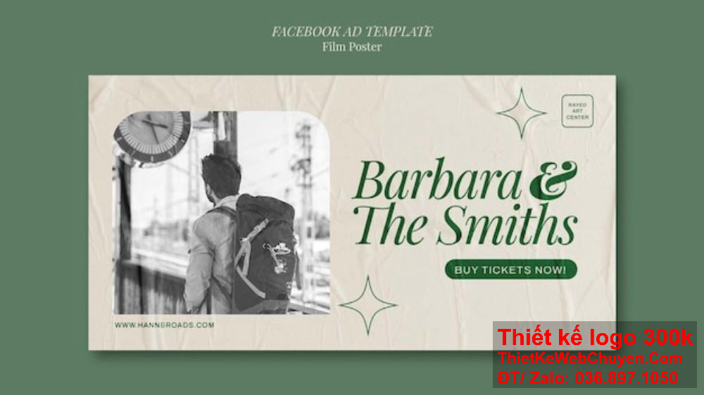 Banner ảnh bìa phong cách vintage – sự lựa chọn hoàn hảo cho một trang web nghệ thuật. Thiết kế banner ảnh bìa phong cách vintage giúp tăng cường sự tương tác với người xem.