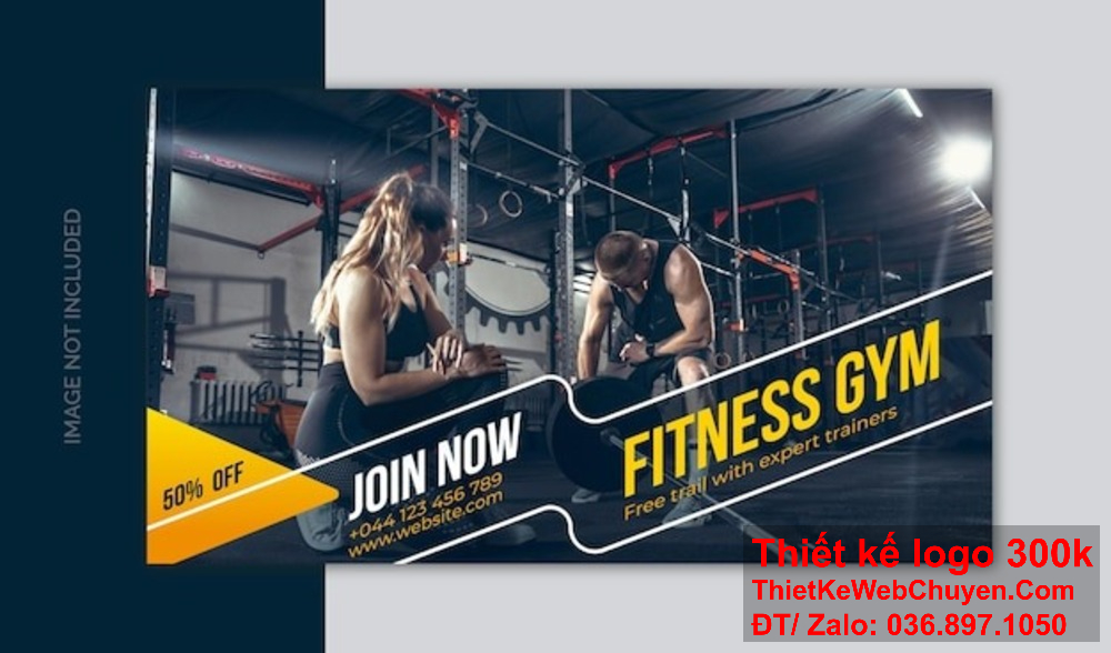 Thiết kế banner website là cách phòng tập gym thể hiện sự chuyên nghiệp trực tuyến. Banner website sáng tạo giúp phòng tập gym kết nối với khách hàng dễ dàng hơn.