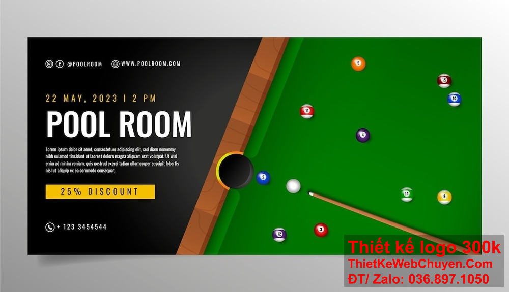 Nâng cao uy tín thương hiệu với thiết kế banner website ảnh bìa quán bida billiard đẹp mắt và chuyên nghiệp. Tạo dấu ấn cá nhân với thiết kế banner website ảnh bìa quán bida billiard đầy sáng tạo và độc đáo.