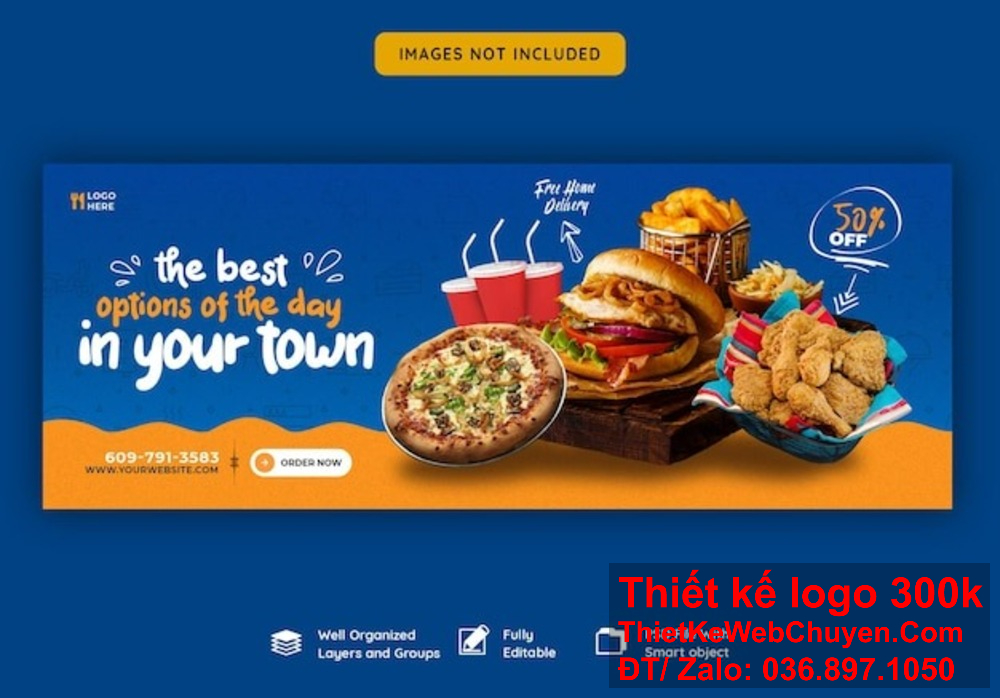 Thiết kế ảnh bìa Facebook quán chè giúp bạn tạo dựng hình ảnh uy tín. Quán chè của bạn sẽ nổi bật hơn với thiết kế ảnh bìa độc đá