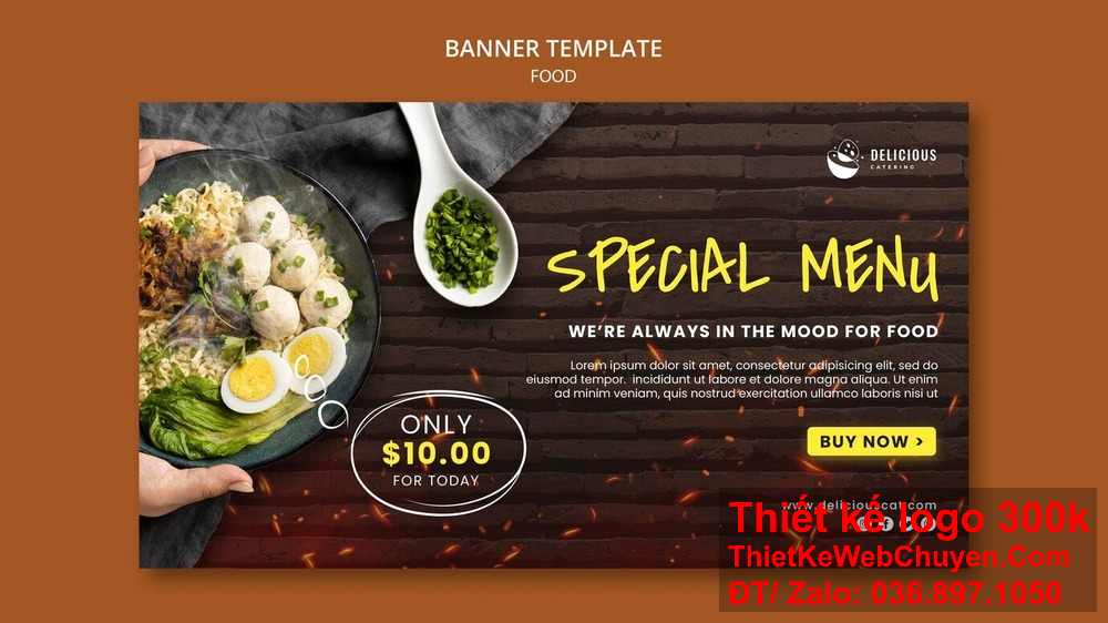 Banner website ảnh bìa quán phở bò gà giúp khách hàng cảm nhận được không khí ấm áp và thân thiện của quán. Thiết kế banner website ảnh bìa quán phở bò gà để khơi gợi vị ngon đậm đà của món ăn truyền thống.