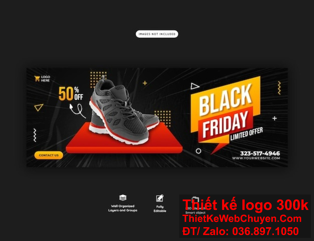 Thiết kế banner website sáng tạo giúp shop giày tăng nhận diện thương hiệu. Thiết kế banner website độc đáo giúp shop giày thu hút khách hàng trực tuyến.