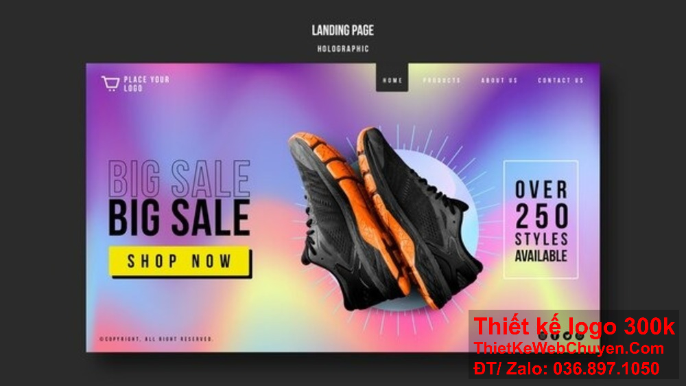 Thiết kế banner website giúp shop giày xây dựng uy tín thương hiệu. Banner ảnh bìa là điểm nhấn giúp shop giày tạo dấu ấn mạnh mẽ với khách hàng.