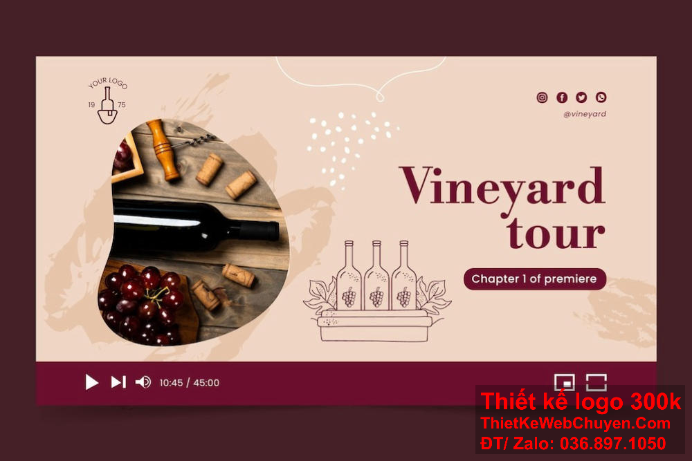 Thiết kế banner website của chúng tôi giúp shop rượu vang nâng tầm hình ảnh bìa. Thiết kế banner website đẹp giúp ảnh bìa shop rượu vang của bạn thu hút hơn.