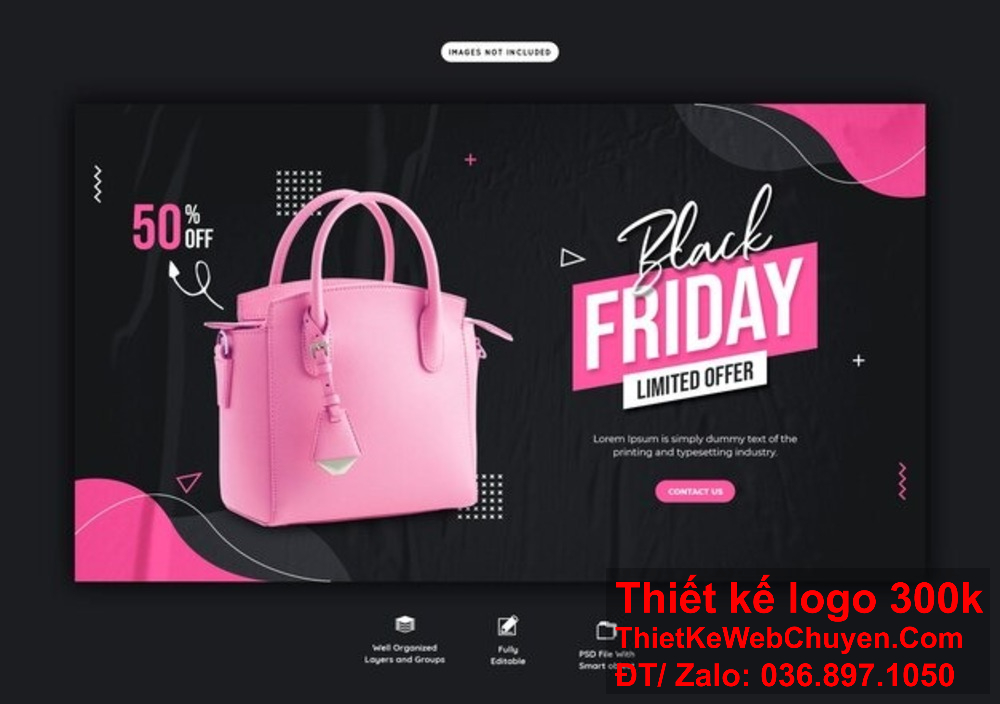 Đội ngũ chuyên nghiệp của chúng tôi sẵn sàng hỗ trợ thiết kế banner website ảnh bìa shop túi xách. Bạn cần thiết kế banner website ảnh bìa shop túi xách đẹp mắt và thu hút?