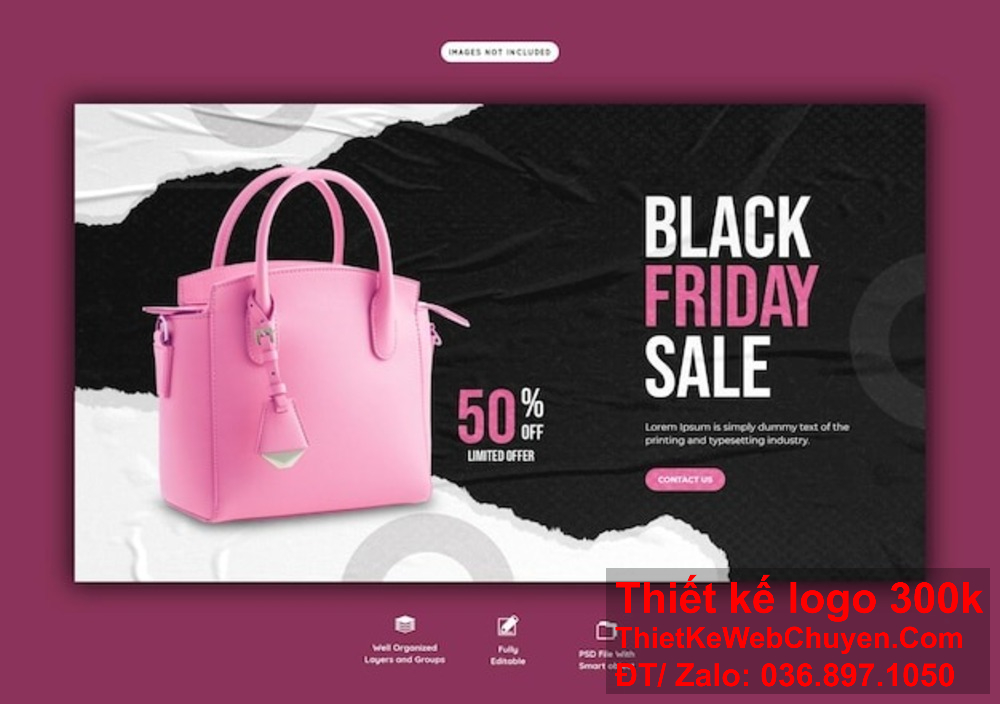 Tạo dấu ấn đầu tiên với thiết kế banner website ảnh bìa shop túi xách nổi bật. Hãy để chúng tôi thiết kế banner website ảnh bìa shop túi xách giúp bạn tỏa sáng.