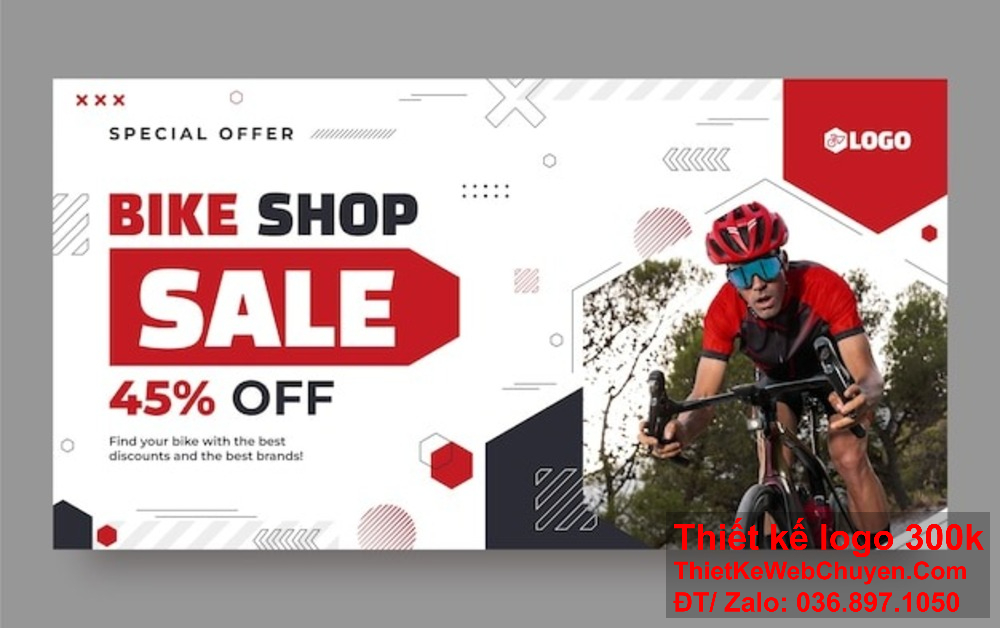 Thiết kế banner ảnh bìa shop xe đạp mang lại hình ảnh chuyên nghiệp cho cửa hàng. Thiết kế banner ảnh bìa shop xe đạp giúp cửa hàng tăng nhận diện thương hiệu.