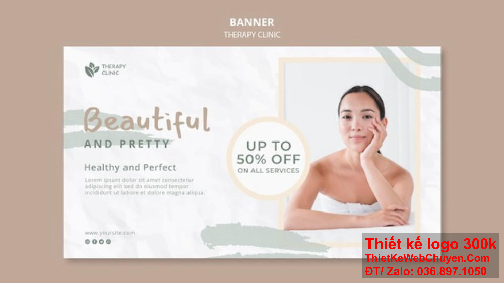 Thiết kế banner website cho thẩm mỹ viện nail với sự kết hợp độc đáo giữa màu sắc và phong cách chuyên nghiệp.