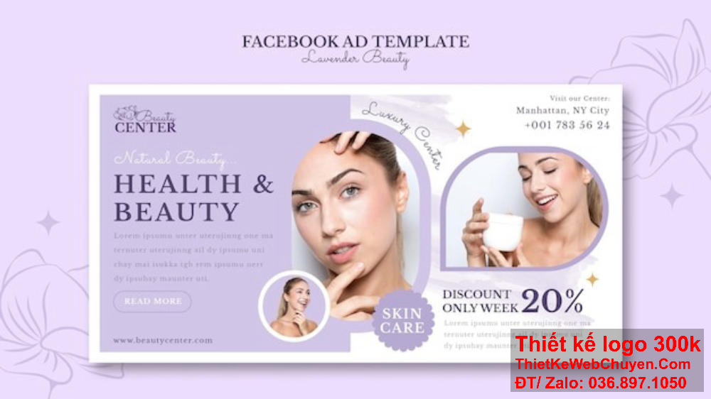 Thiết kế banner website tinh tế, mang đến diện mạo sang trọng cho thẩm mỹ viện nail của bạn.