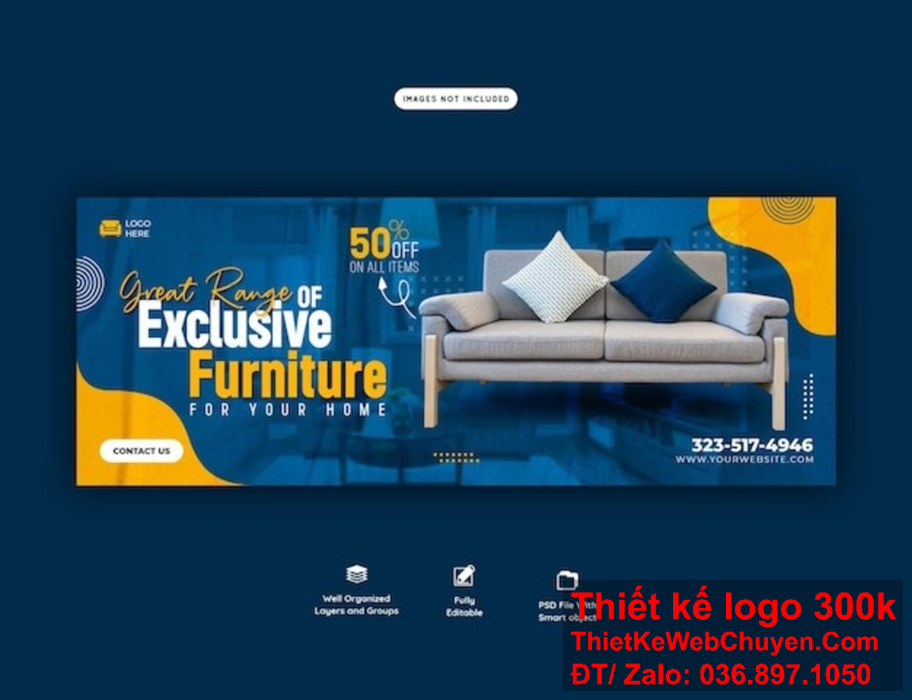 Banner website ảnh bìa Facebook thương hiệu cần chú trọng vào việc sử dụng màu sắc và hình ảnh hấp dẫn, phản ánh giá trị của thương hiệu. Banner website ảnh bìa Facebook thương hiệu giúp thu hút sự quan tâm và tạo ra sự tương tác tích cực từ khách hàng.