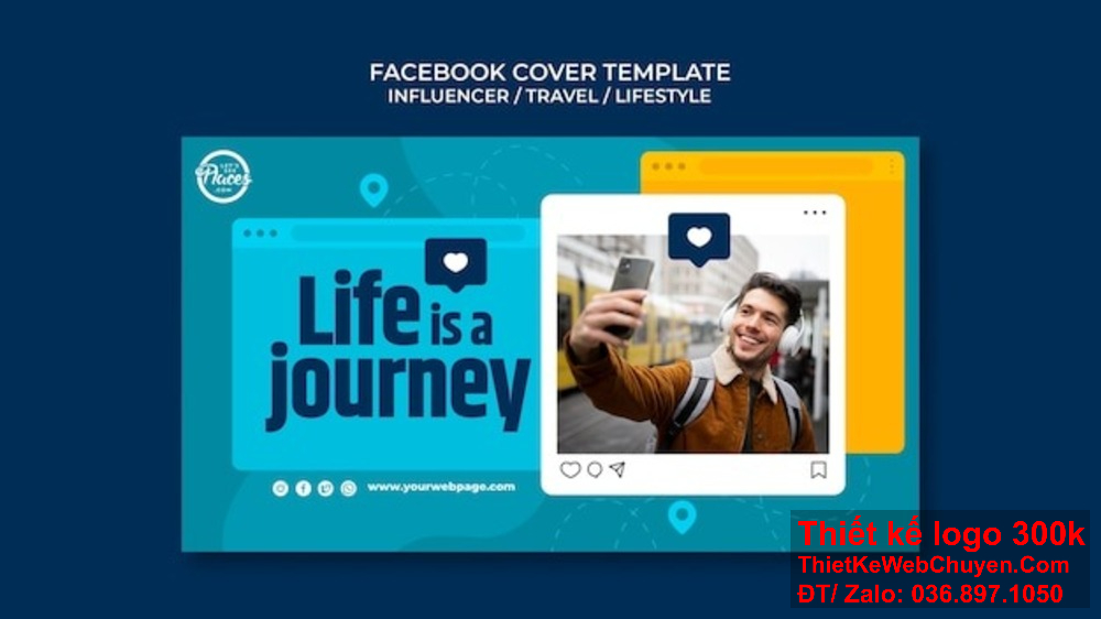 Truyền đạt cảm hứng và sự đam mê với thiết kế banner website ảnh bìa thương hiệu đầy sắc màu và sinh động. Tạo điểm nhấn cho thương hiệu bằng banner website ảnh bìa thương hiệu độc đáo và hấp dẫn.