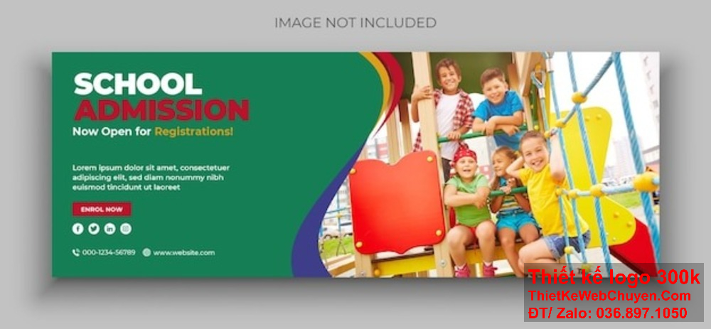 Banner ảnh bìa giúp trường mầm non nổi bật giữa muôn vàn đối thủ cạnh tranh. Banner ảnh bìa là cách trường mầm non khẳng định sự tin tưởng trong giáo dục.