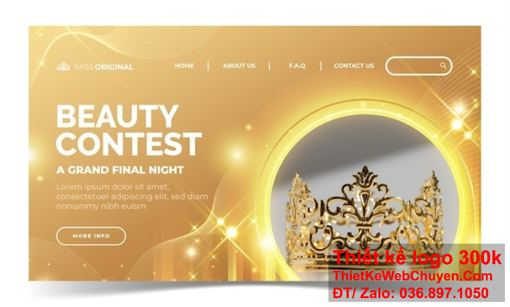 Đội ngũ chuyên gia của chúng tôi sẵn sàng thiết kế banner website ảnh bìa vương miện độc đáo. Bạn cần thiết kế banner website ảnh bìa vương miện sang trọng và ấn tượng?