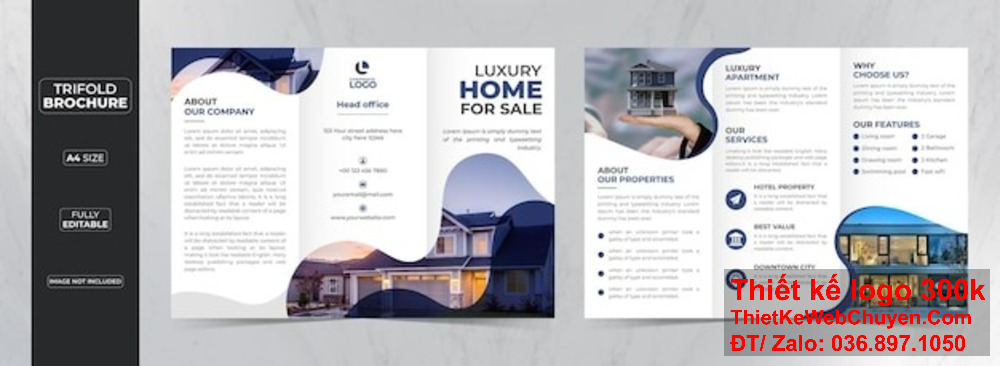 Tạo dấu ấn riêng với thiết kế brochure Bất động sản độc đáo từ đội ngũ chuyên nghiệp của chúng tôi. Bạn cần thiết kế brochure Bất động sản chuyên nghiệp? Hãy liên hệ với chúng tôi ngay!