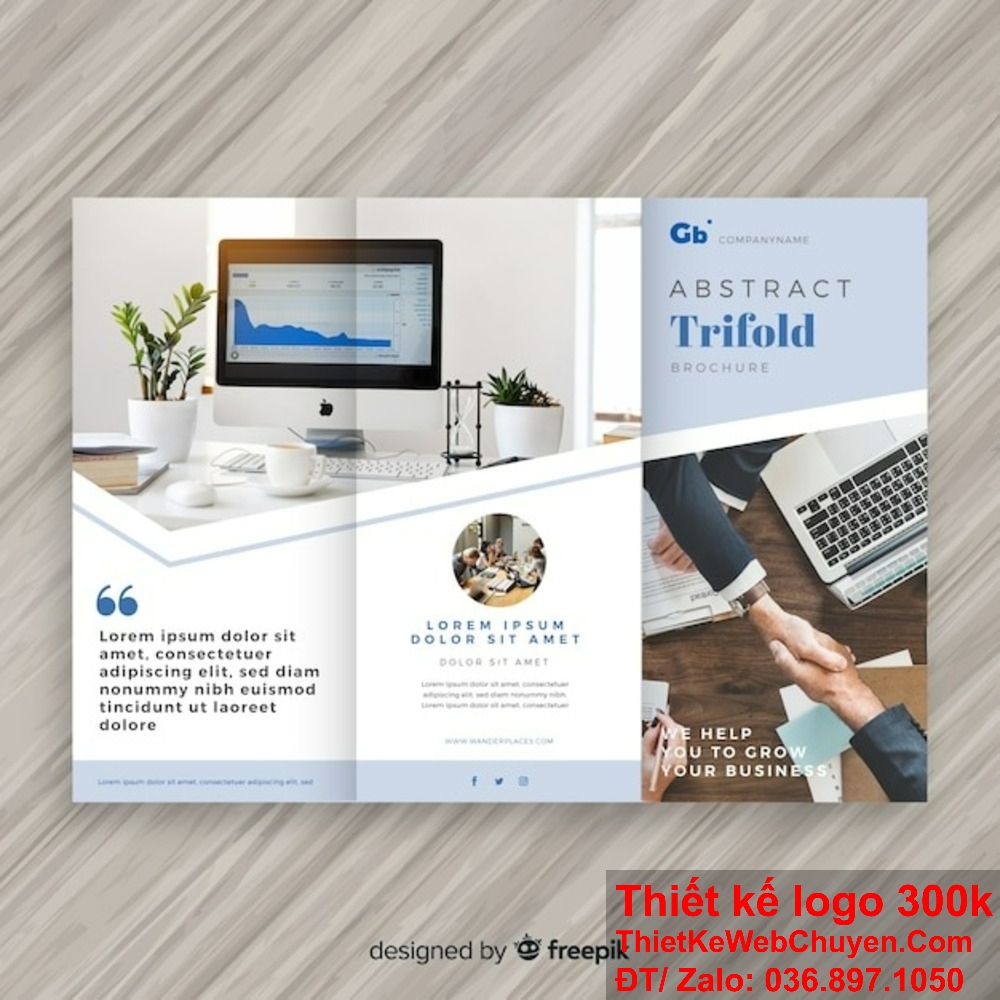 "Thiết kế brochure dịch vụ bán lẻ giúp tăng cường nhận diện thương hiệu." "Thiết kế brochure dịch vụ bán lẻ – giải pháp tối ưu cho doanh nghiệp của bạn."