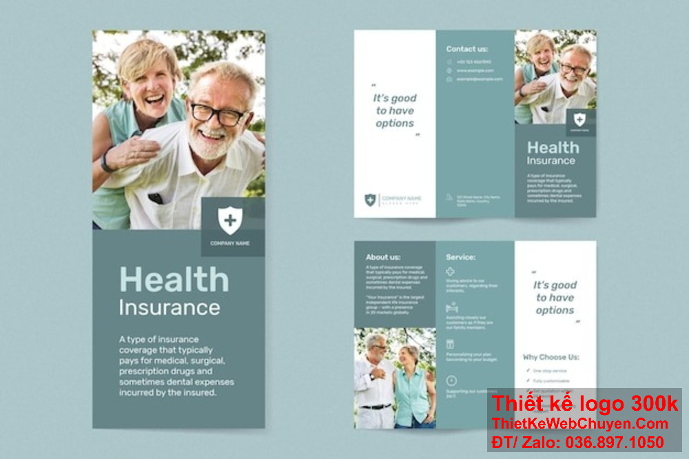 Thiết kế brochure Dịch vụ bảo hiểm chuyên nghiệp giúp bạn xây dựng lòng tin với khách hàng. Thiết kế brochure Dịch vụ bảo hiểm của chúng tôi mang đến sự khác biệt cho doanh nghiệp của bạn.