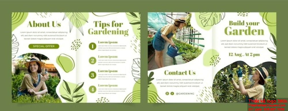 Chúng tôi cung cấp dịch vụ thiết kế brochure Dịch vụ chăm sóc cây xanh theo yêu cầu. Dịch vụ thiết kế brochure Dịch vụ chăm sóc cây xanh uy tín và chất lượng.