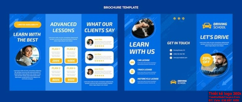 Đội ngũ thiết kế của chúng tôi chuyên nghiệp trong việc tạo brochure Dịch vụ cho thuê thiết bị. Thiết kế brochure Dịch vụ cho thuê thiết bị của chúng tôi sáng tạo và ấn tượng.