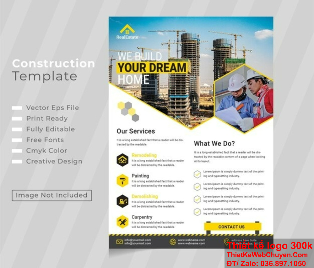Tăng cường quảng bá thương hiệu với Thiết kế brochure Dịch vụ kiến trúc và xây dựng độc đáo và sáng tạo. Khám phá dịch vụ Thiết kế brochure Dịch vụ kiến trúc và xây dựng đẳng cấp hàng đầu thị trường.