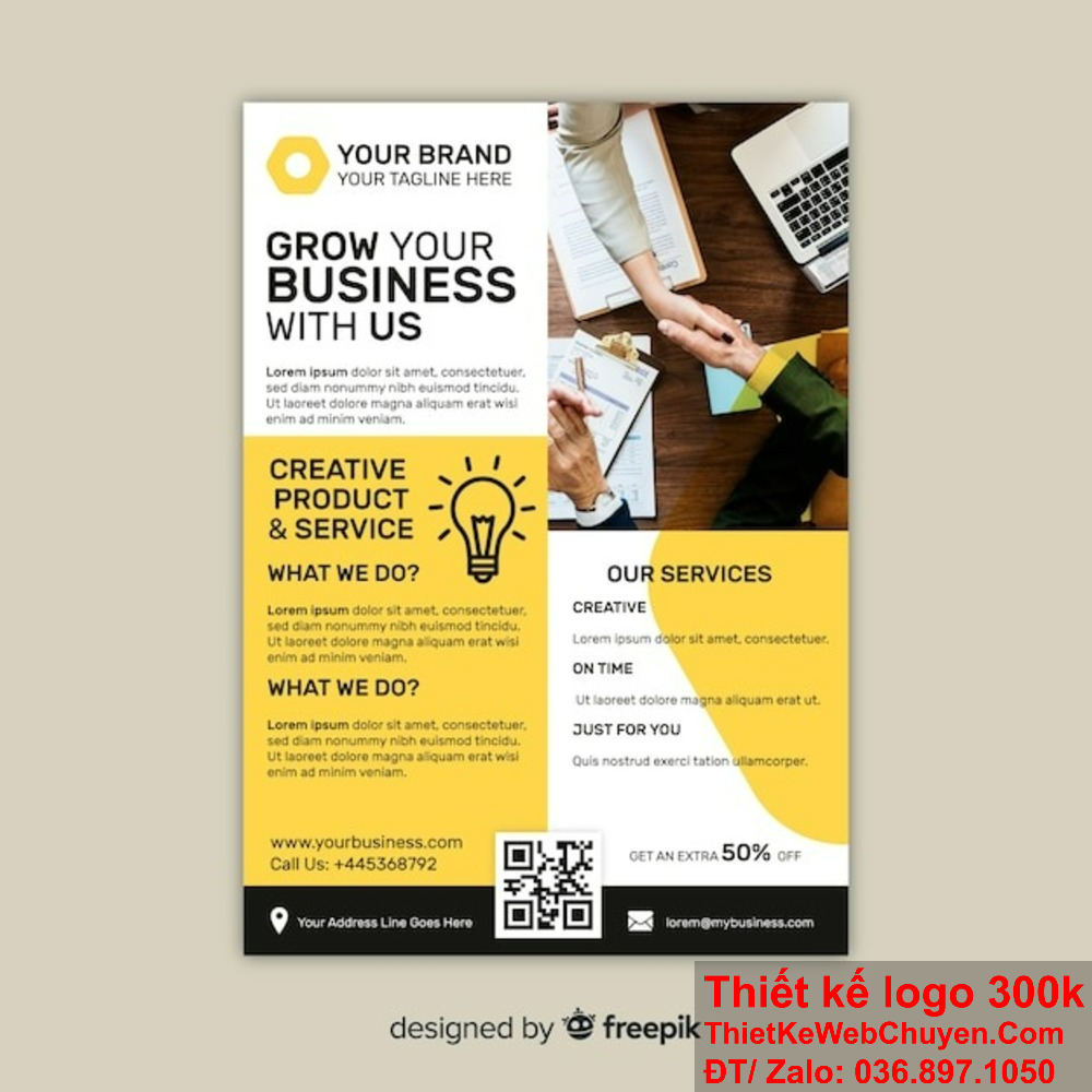 "Dịch vụ thiết kế brochure dịch vụ lập trình và phát triển web với giá cả hợp lý." Thiết kế brochure dịch vụ lập trình và phát triển web – đối tác tin cậy của doanh nghiệp."