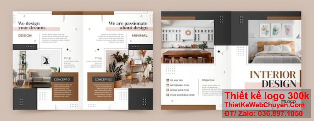Thiết kế brochure Dịch vụ thiết kế nội thất từ ý tưởng đến hiện thực. Thiết kế brochure Dịch vụ thiết kế nội thất giúp quảng bá dịch vụ một cách hiệu quả.