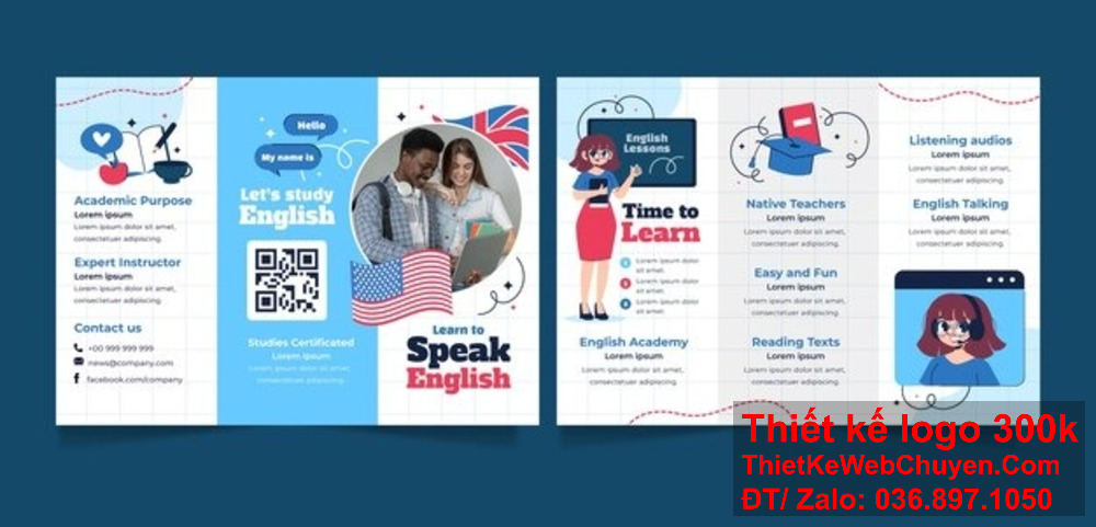 Thiết kế brochure Dịch vụ tư vấn du học từ ý tưởng đến hiện thực. Thiết kế brochure Dịch vụ tư vấn du học giúp quảng bá dịch vụ một cách hiệu quả.