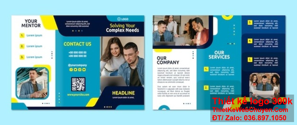 Thiết kế brochure Dịch vụ tư vấn du học giúp bạn tiếp cận khách hàng một cách hiệu quả. Thiết kế brochure Dịch vụ tư vấn du học với màu sắc và hình ảnh sinh động.