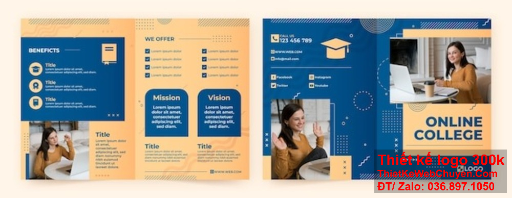 Tạo ấn tượng mạnh với khách hàng qua thiết kế brochure Dịch vụ tư vấn du học của chúng tôi. Bạn đang tìm kiếm dịch vụ thiết kế brochure Dịch vụ tư vấn du học? Chúng tôi có giải pháp cho bạn!