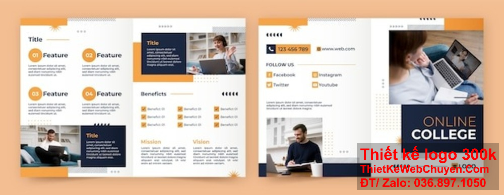 Chúng tôi tạo ra thiết kế brochure Dịch vụ tư vấn quản lý với phong cách hiện đại và tinh tế. Tăng cường sự chuyên nghiệp của doanh nghiệp với thiết kế brochure Dịch vụ tư vấn quản lý.