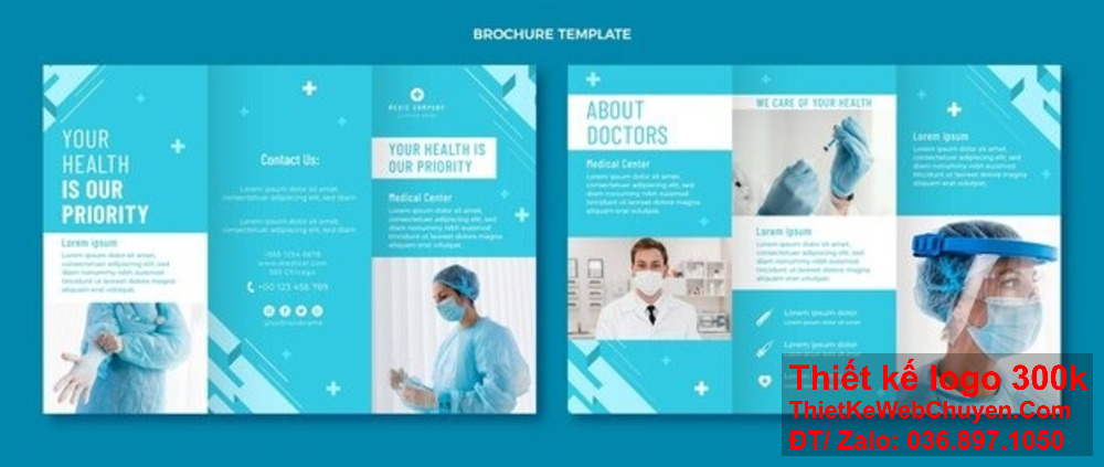 Bạn muốn thiết kế brochure Dịch vụ y tế? Hãy đến với dịch vụ chuyên nghiệp của chúng tôi. Thiết kế brochure Dịch vụ y tế sáng tạo, thu hút và hiệu quả cho doanh nghiệp của bạn.