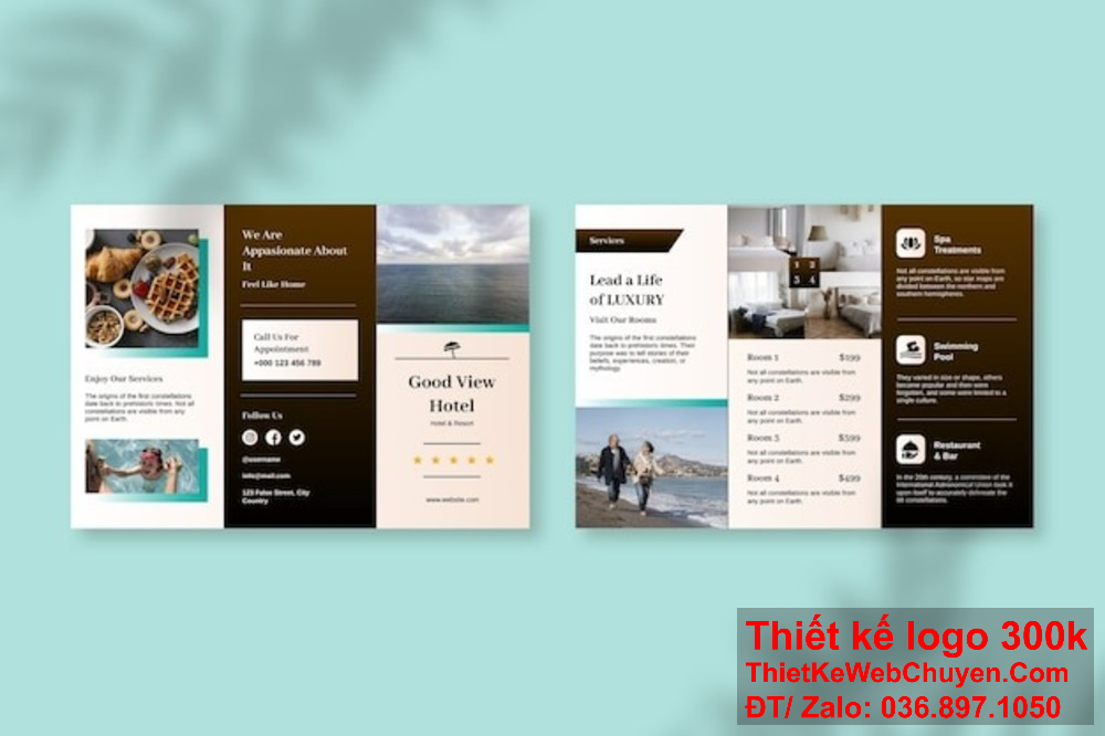 Nâng cao hiệu quả truyền thông với thiết kế brochure Du lịch và lữ hành. Đội ngũ chúng tôi sẽ giúp bạn thiết kế brochure Du lịch và lữ hành hoàn hảo.