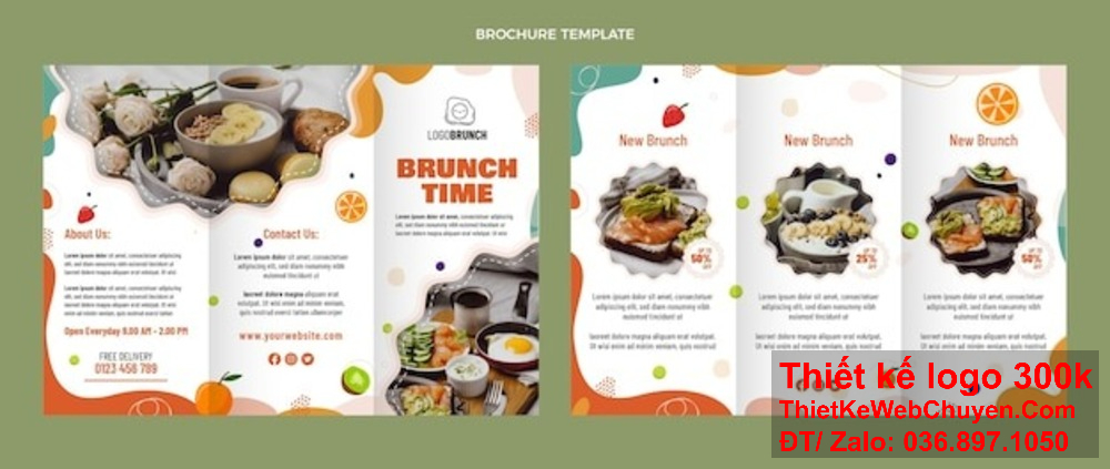 Tạo dấu ấn riêng với thiết kế brochure Nhà hàng và ẩm thực độc đáo từ đội ngũ chuyên nghiệp của chúng tôi. Bạn cần thiết kế brochure Nhà hàng và ẩm thực chuyên nghiệp? Hãy liên hệ với chúng tôi ngay!