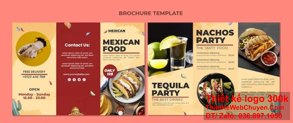 Bạn muốn thiết kế brochure Nhà hàng và ẩm thực? Hãy đến với dịch vụ chuyên nghiệp của chúng tôi. Thiết kế brochure Nhà hàng và ẩm thực sáng tạo, thu hút và hiệu quả cho doanh nghiệp của bạn.