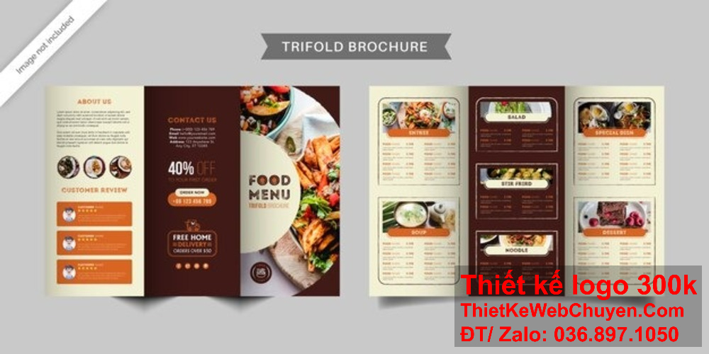 Tạo nên sự khác biệt với thiết kế brochure Nhà hàng và ẩm thực từ đội ngũ chuyên nghiệp của chúng tôi. Thiết kế brochure Nhà hàng và ẩm thực ấn tượng, giúp bạn tiếp cận khách hàng hiệu quả.