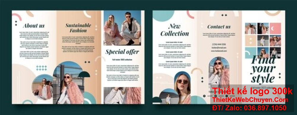 Thiết kế brochure Thời trang và may mặc là cách hiệu quả để nâng cao nhận diện thương hiệu của bạn. Với thiết kế brochure Thời trang và may mặc, bạn sẽ thu hút được nhiều khách hàng yêu thời trang hơn.