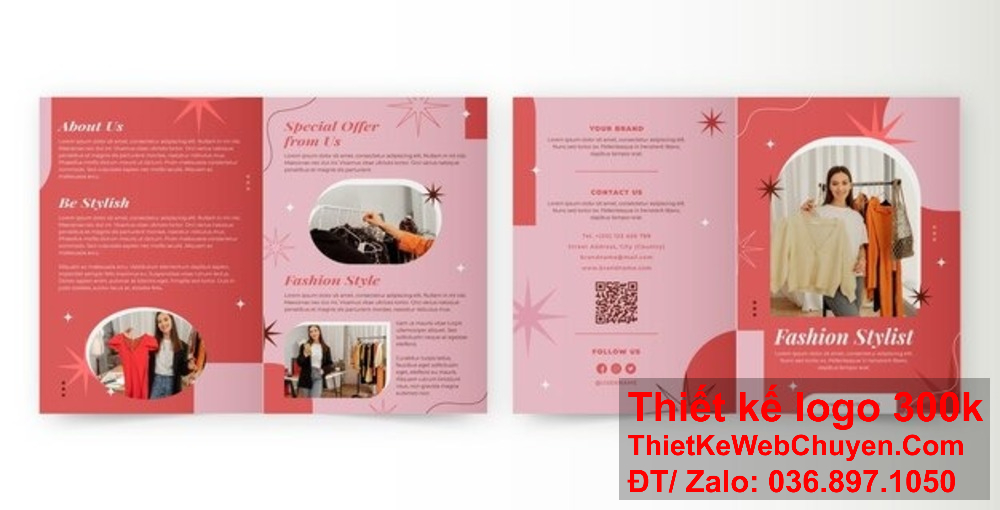 Thiết kế brochure Thời trang và may mặc không chỉ đẹp mà còn hiệu quả trong việc quảng bá. Thiết kế brochure Thời trang và may mặc giúp bạn truyền tải thông tin một cách dễ hiểu và trực quan.