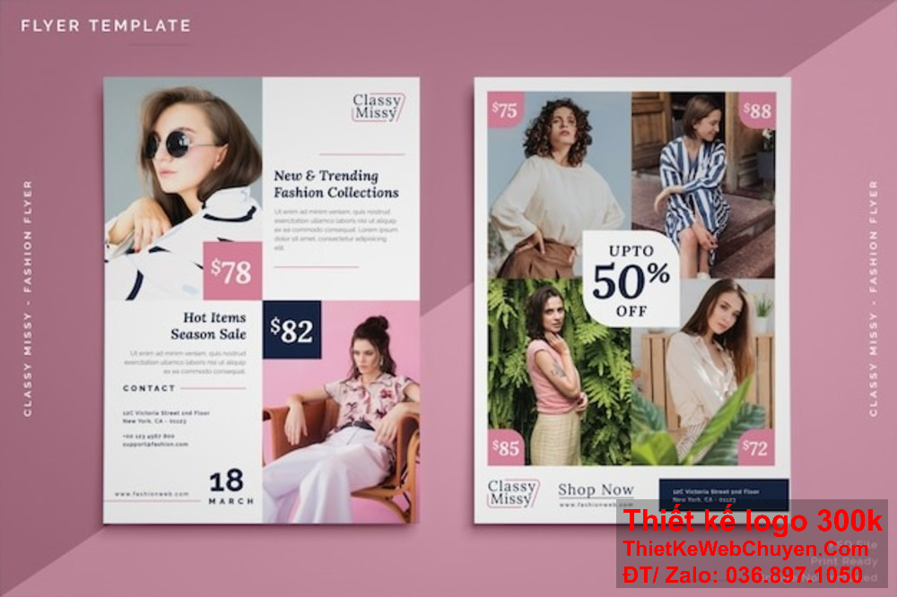 Chúng tôi cung cấp dịch vụ thiết kế brochure Thời trang và may mặc chất lượng cao và chuyên nghiệp. Thiết kế brochure Thời trang và may mặc giúp bạn tiếp cận nhiều khách hàng hơn.