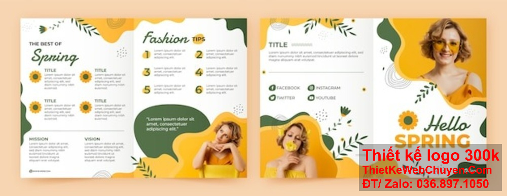 Chúng tôi cam kết mang đến thiết kế brochure Thời trang và may mặc đẹp và hiệu quả. Thiết kế brochure Thời trang và may mặc là giải pháp tối ưu cho chiến lược quảng bá của bạn.