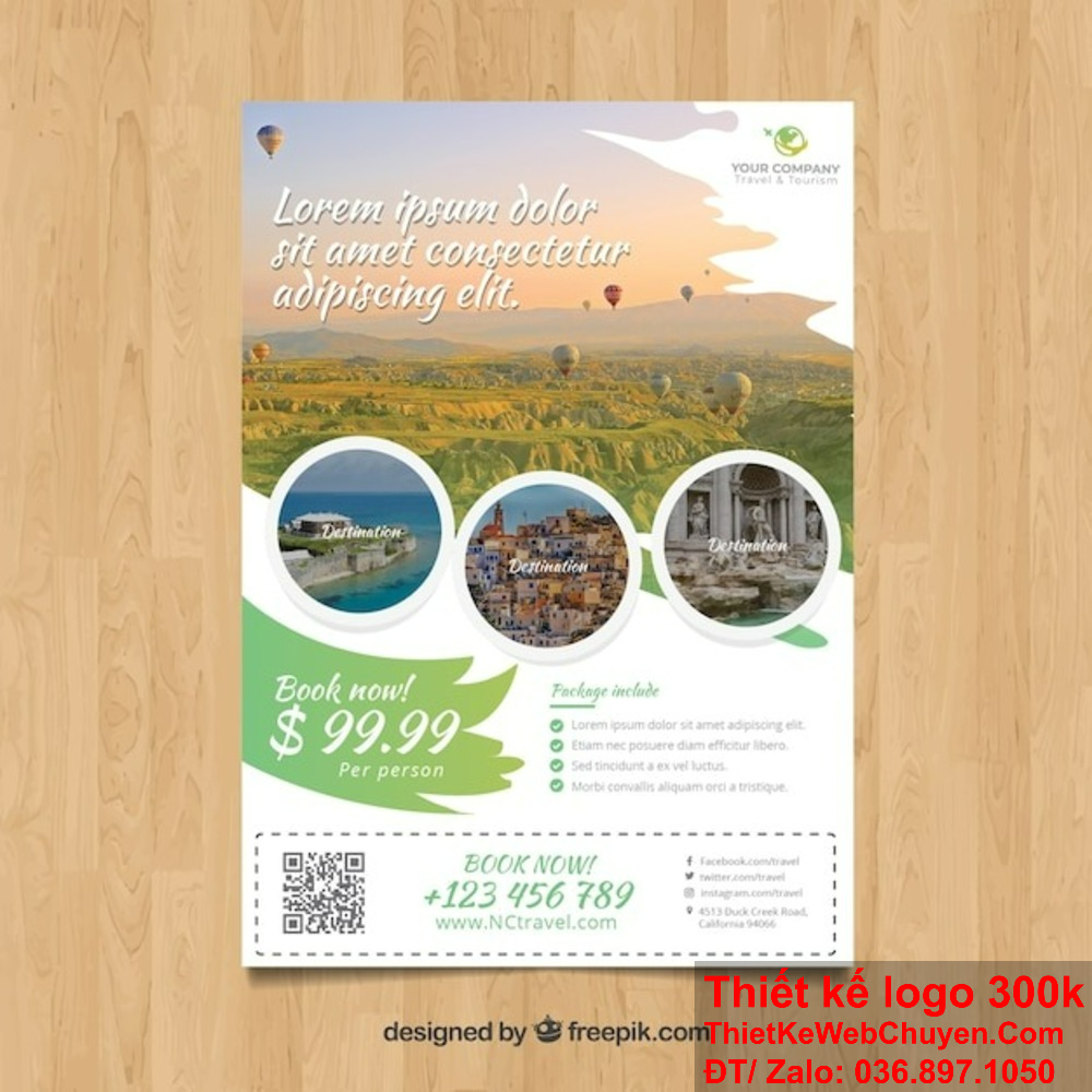 Mang đến cho khách hàng trải nghiệm tuyệt vời với catalogue du lịch đẹp. Catalogue du lịch thiết kế đẹp giúp khách hàng dễ dàng lựa chọn.