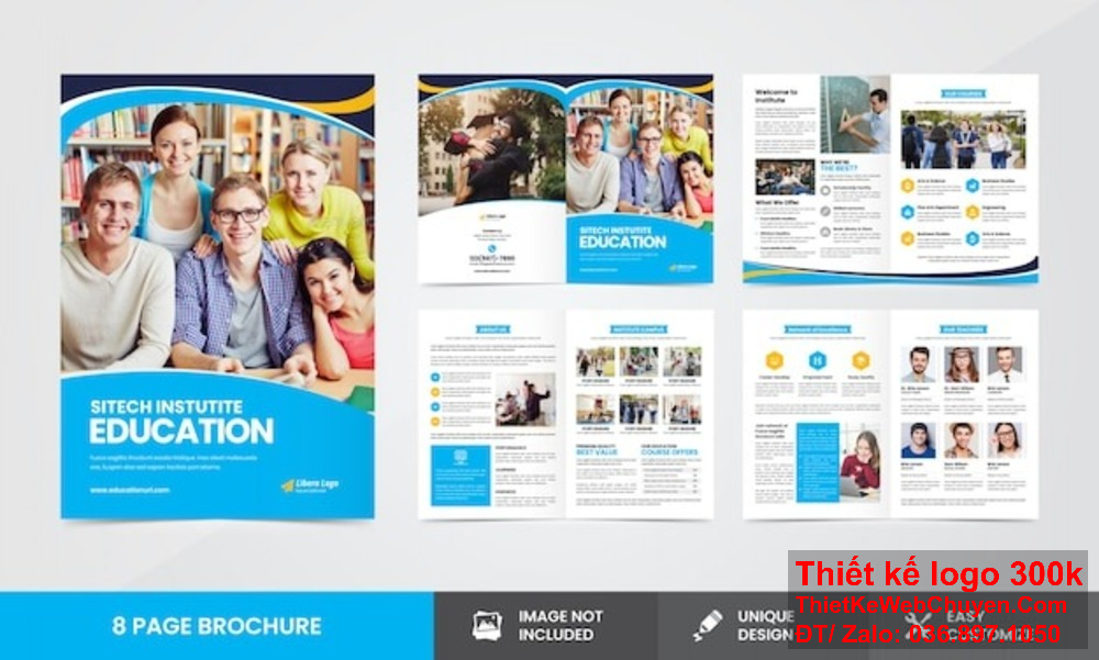 Thiết kế công ty catalogue giá dục đào tạo là một phần quan trọng của chiến lược marketing giáo dục.