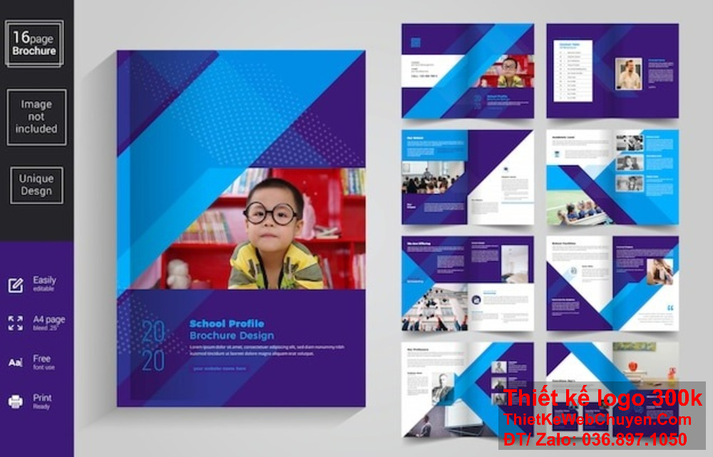 Thiết kế công ty catalogue giá dục đào tạo là cách tiếp cận hiệu quả để quảng bá các chương trình giáo dục.