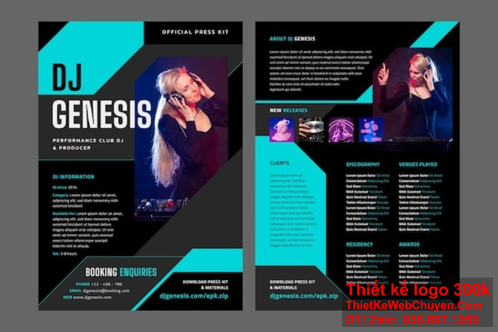 Thiết kế catalogue ca sĩ phải phù hợp với phong cách âm nhạc của nghệ sĩ. Thiết kế catalogue ca sĩ có thể là một công cụ quảng bá mạnh mẽ.