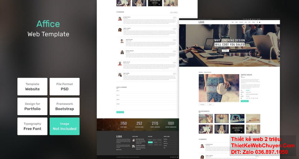 Thiết kế landing page chuyên nghiệp là bước đầu tiên để thu hút sự chú ý của khách hàng.