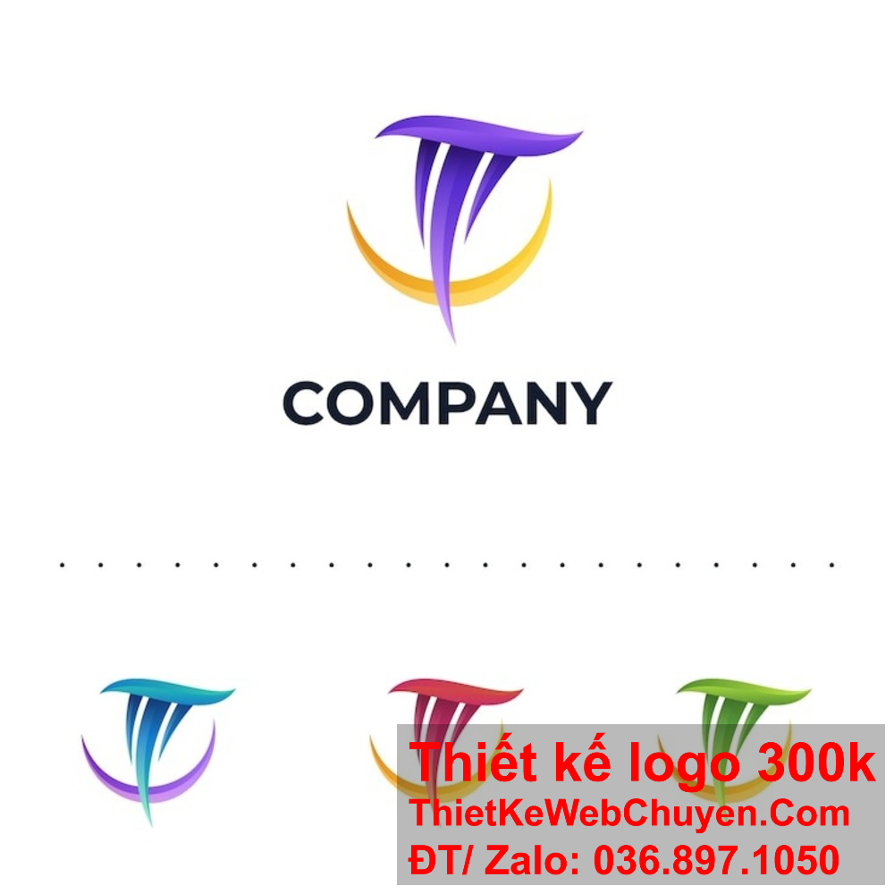 Sự đơn giản trong thiết kế logo chữ T cách điệu có thể tạo ra ấn tượng mạnh mẽ nhất. Logo chữ T được thiết kế tinh tế sẽ là biểu tượng đại diện cho tính chuyên nghiệp của doanh nghiệp.