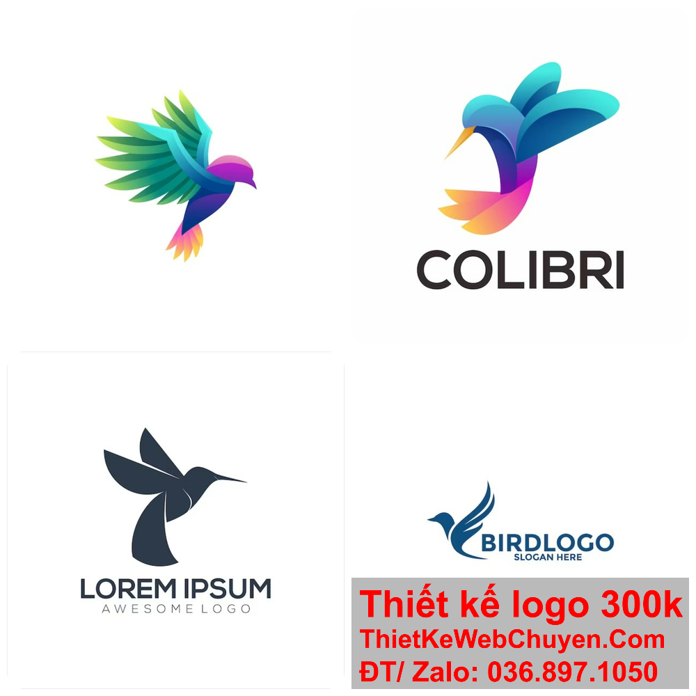Thiết kế logo con chim hạc chuyên biệt cho ngành sáng tạo. Tư vấn thiết kế logo con chim hạc miễn phí.