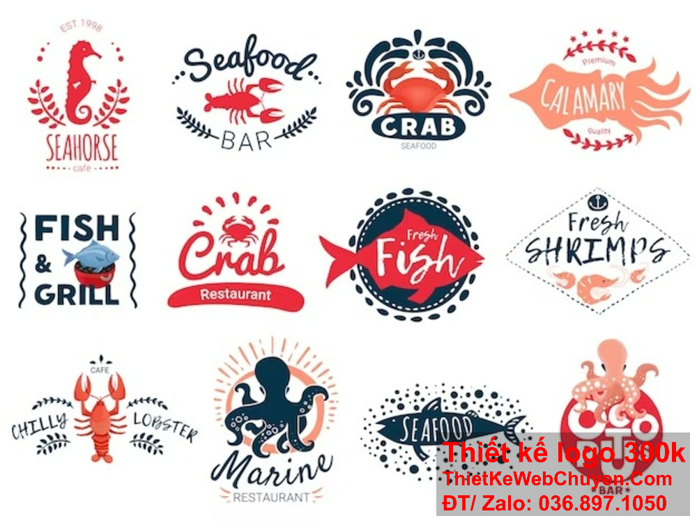 Thiết kế logo con tôm tạo dựng hình ảnh chuyên nghiệp. Thiết kế logo con tôm tiết kiệm thời gian và chi phí.