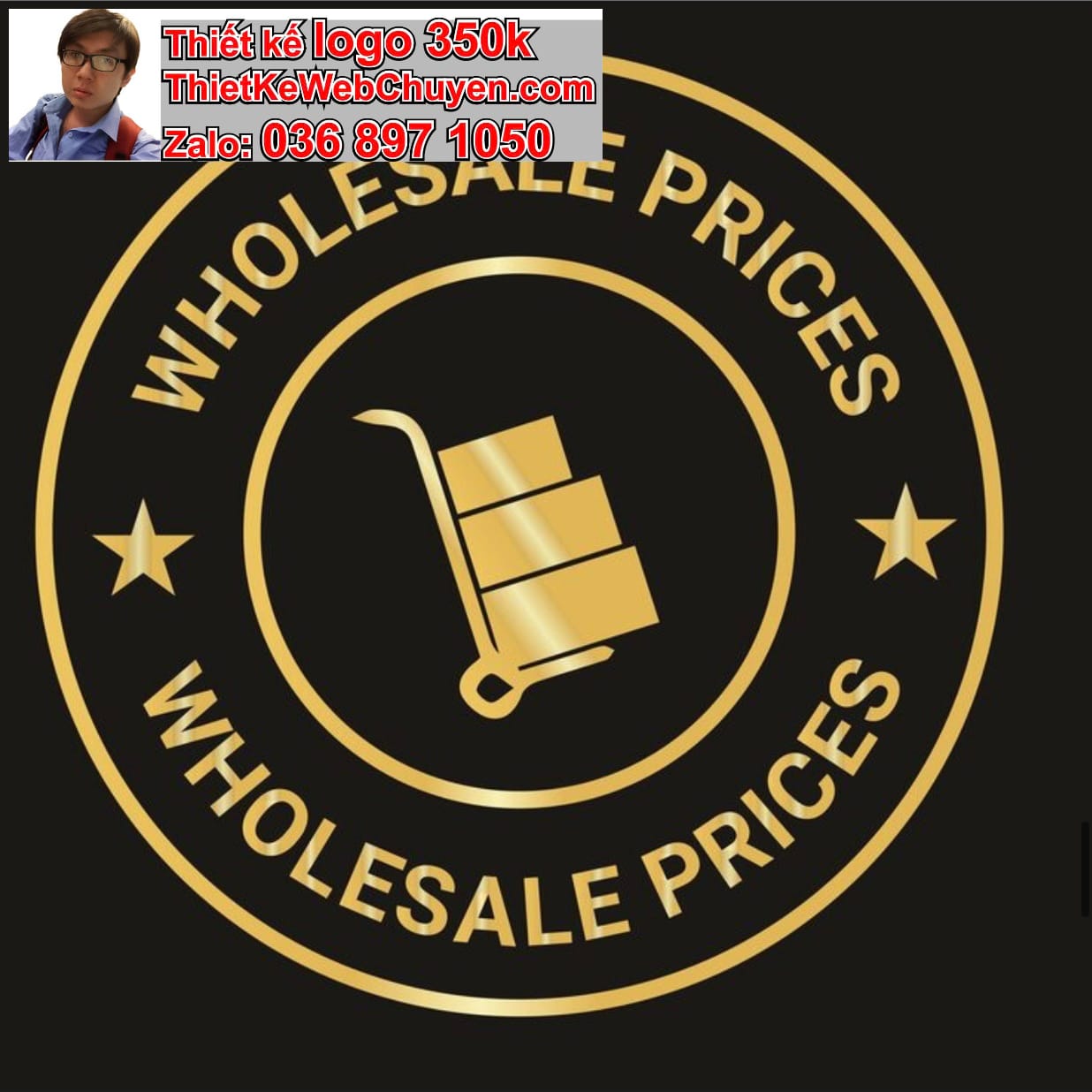 Thiết kế logo công ty badge giá rẻ