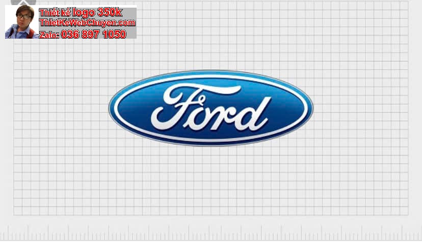 Thiết kế logo công ty bán xe oto Ford